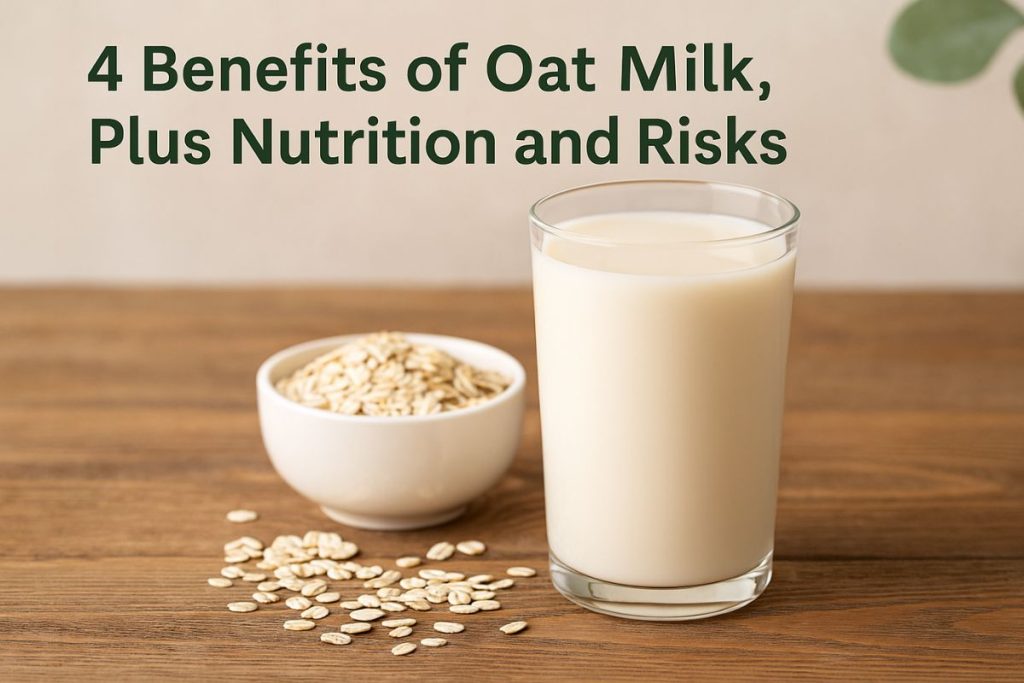 4 Benefits of Unsweetened oat milk