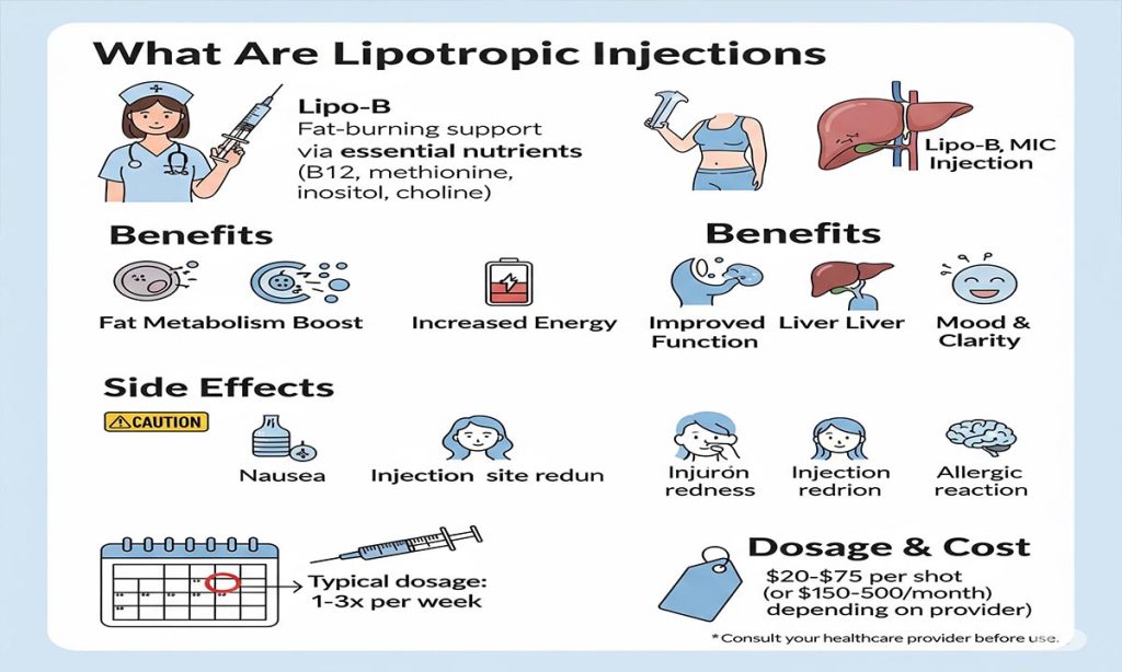 Lipotropic Injections Benefits, Side Effects, Dosage, and Cost