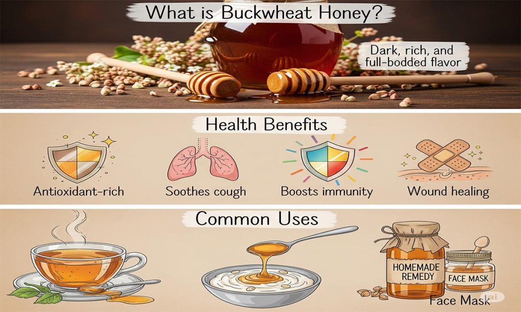 Buckwheat Honey: Benefits, Uses, and More
