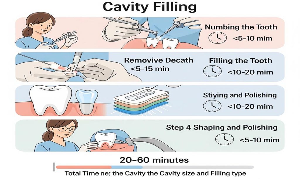 How Long Does It Take To Fill A Cavity?