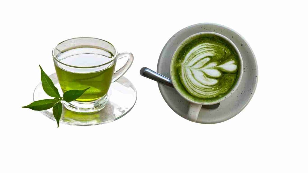 matcha vs green tea caffeine levels per gram