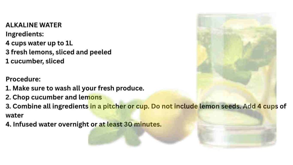 Alkaline Water Benefits