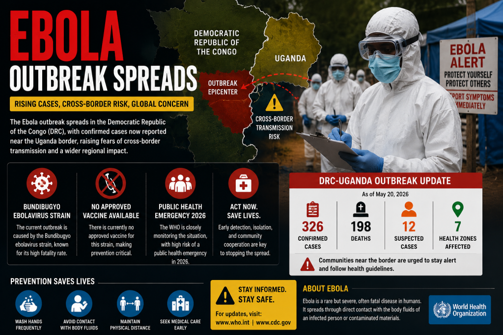 Ebola outbreak spreads