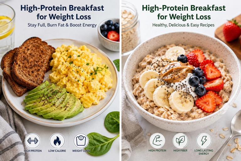 High-Protein Breakfast for Weight Loss