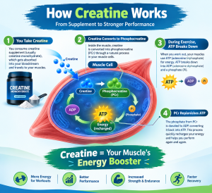 What Is Creatine? Benefits, Dosage, Side Effects & Safety